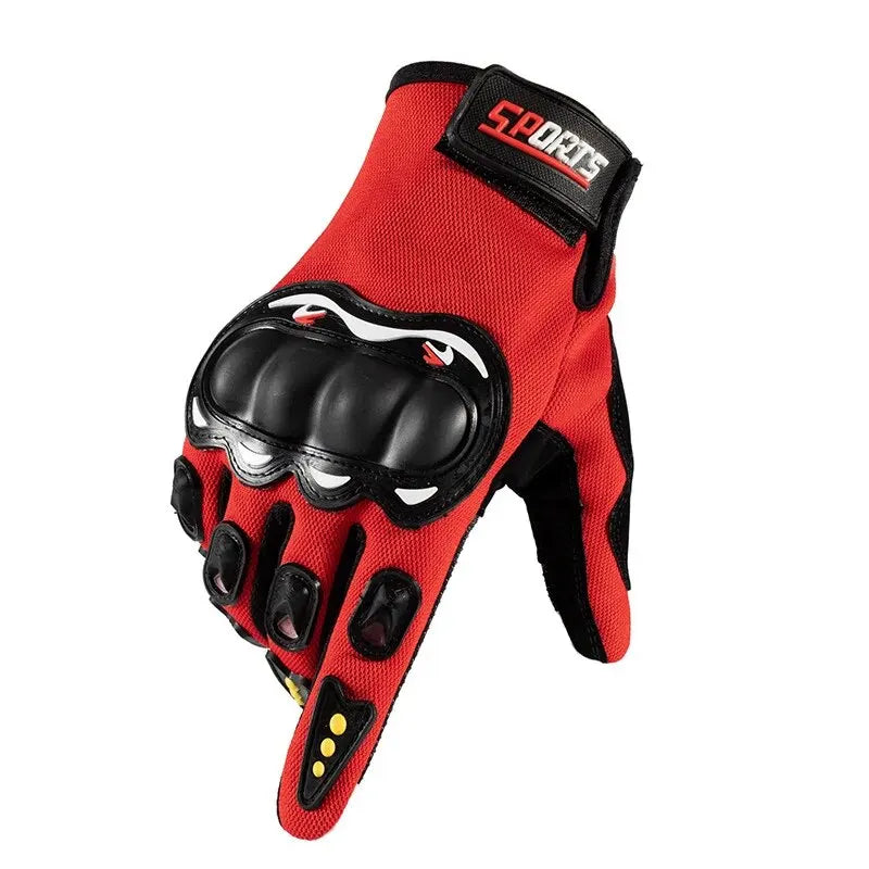 Rot · Outvolt Trail Gloves in Rot, Vollfinger-Handschuhe mit Touchscreen
