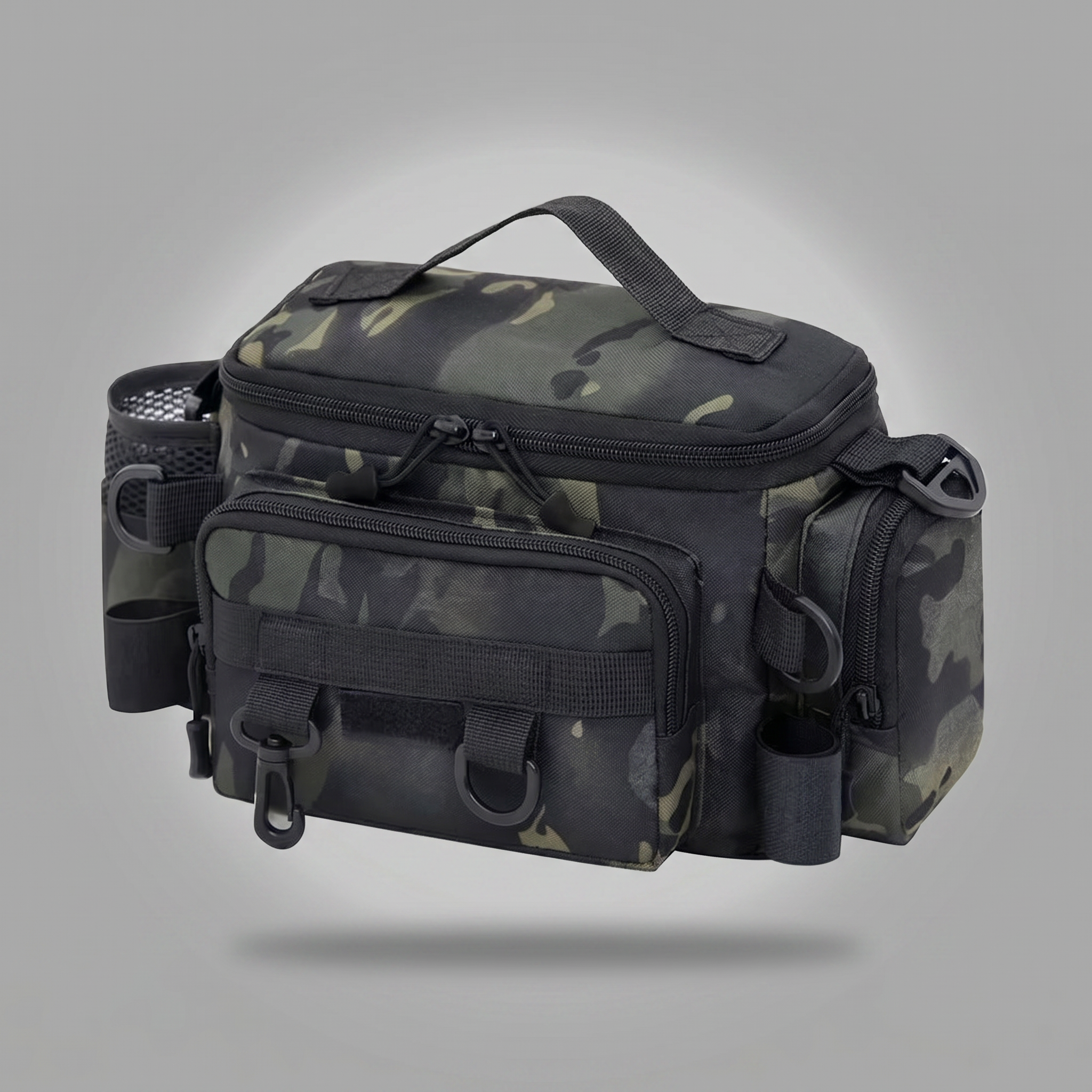 Grün · Outvolt Anglerbag Camouflage
