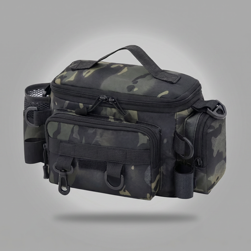 Grün · Outvolt Anglerbag Camouflage