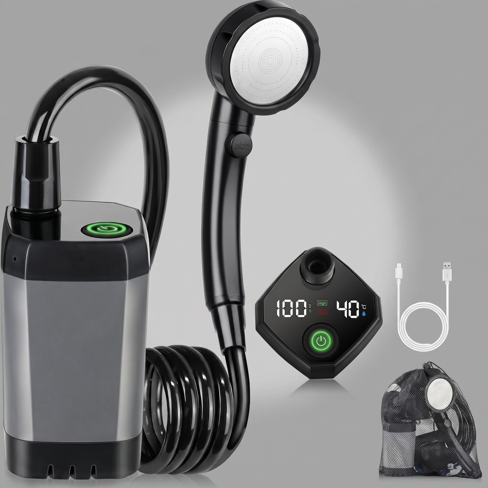 Outvolt Hot Shower Set