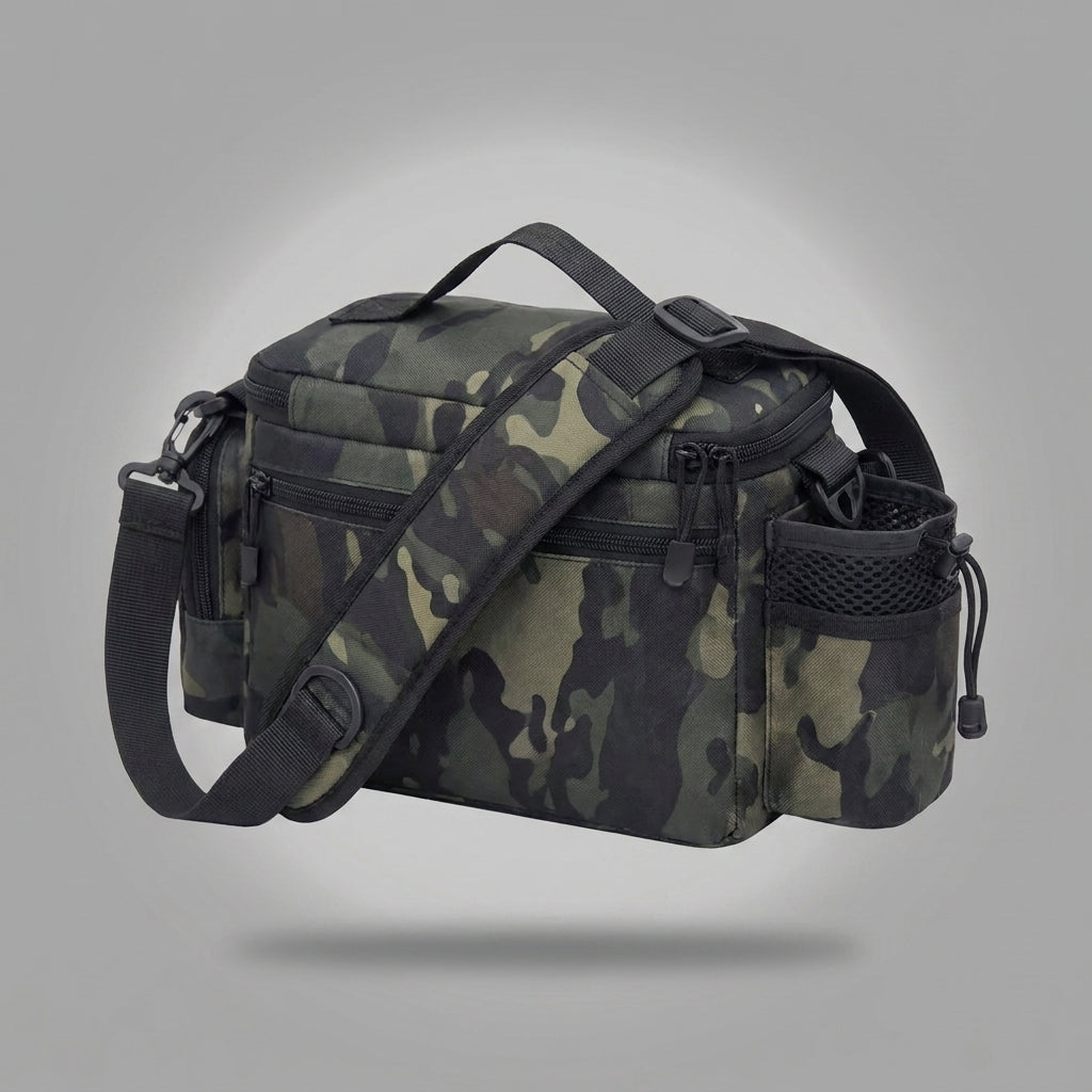 Grün · Anglerbag Seitenansicht