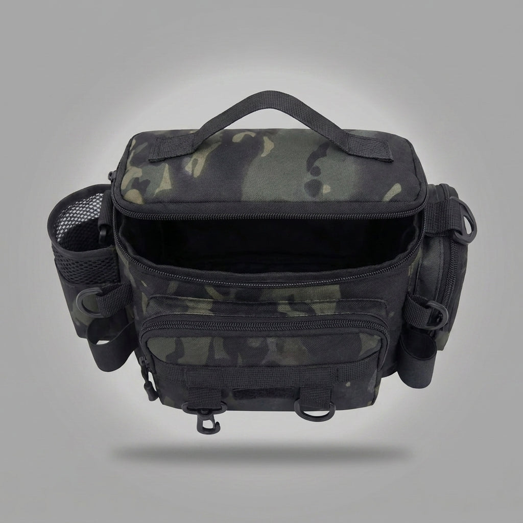 Grün · Anglerbag Draufsicht