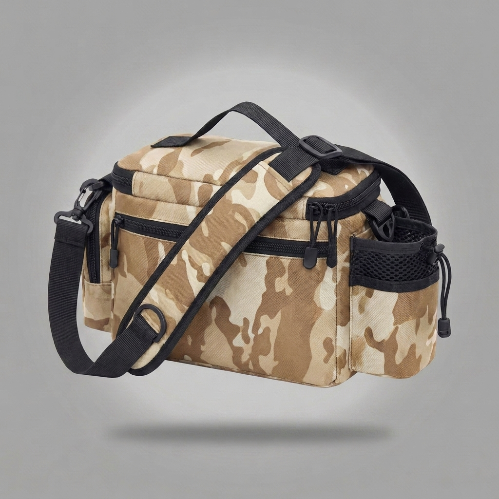 Gelb · Anglerbag Seitenansicht